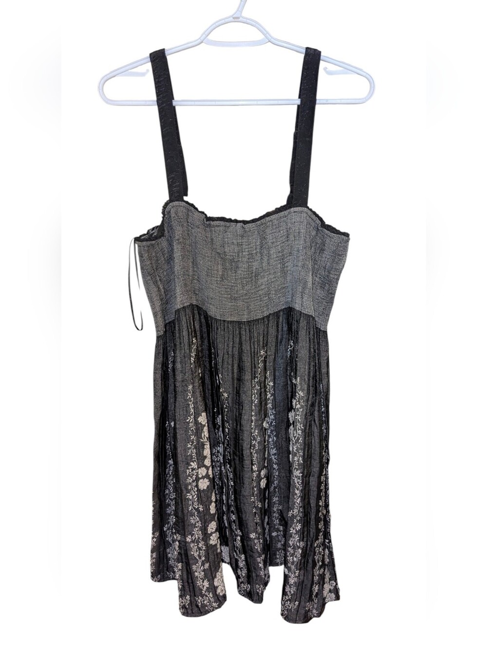 Black Gray Textured Babydoll Dress Lane Bryant